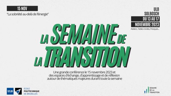 Affiche Semaien Transition