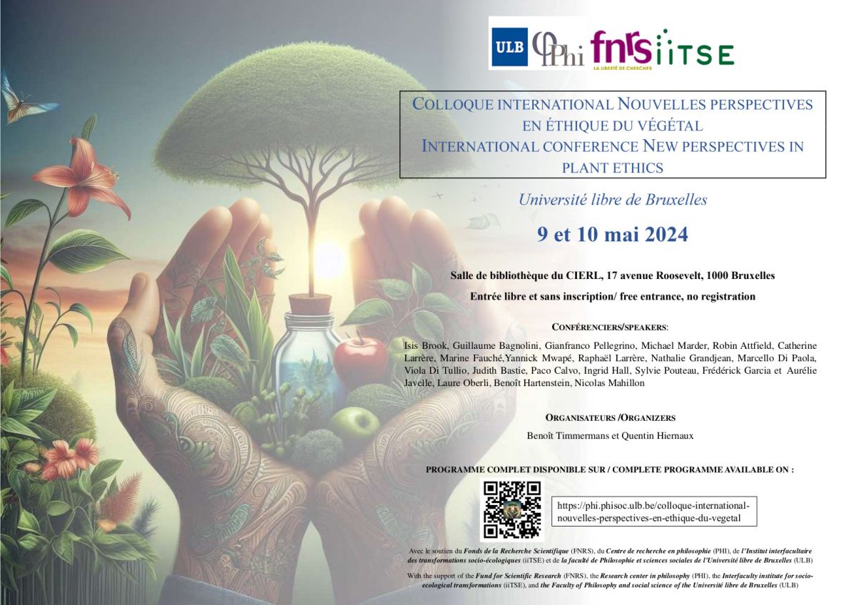 Affiche Conference Plant Ethics